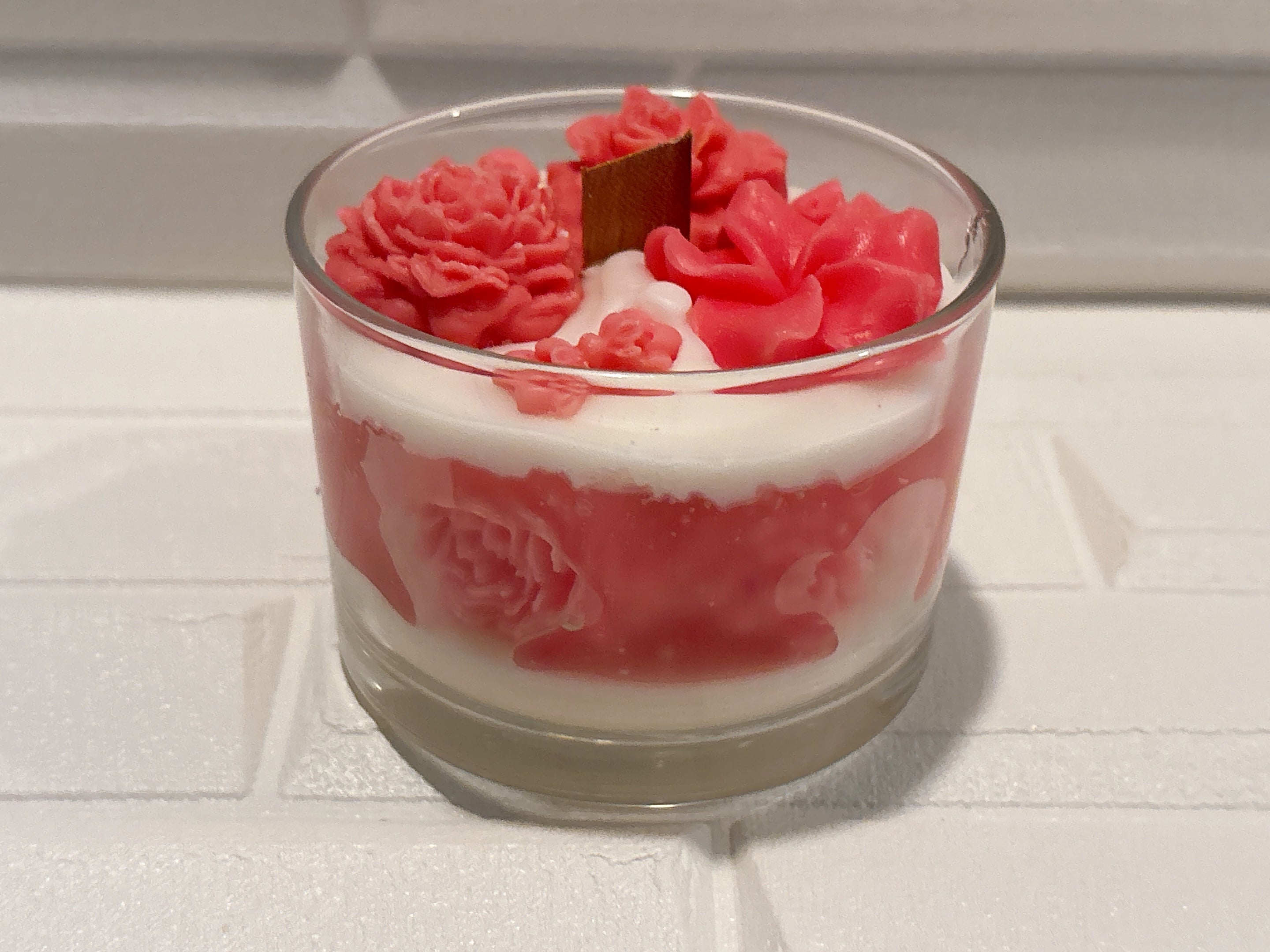 Velitas en Vasito de Cristal — Cera de Soya y Gel