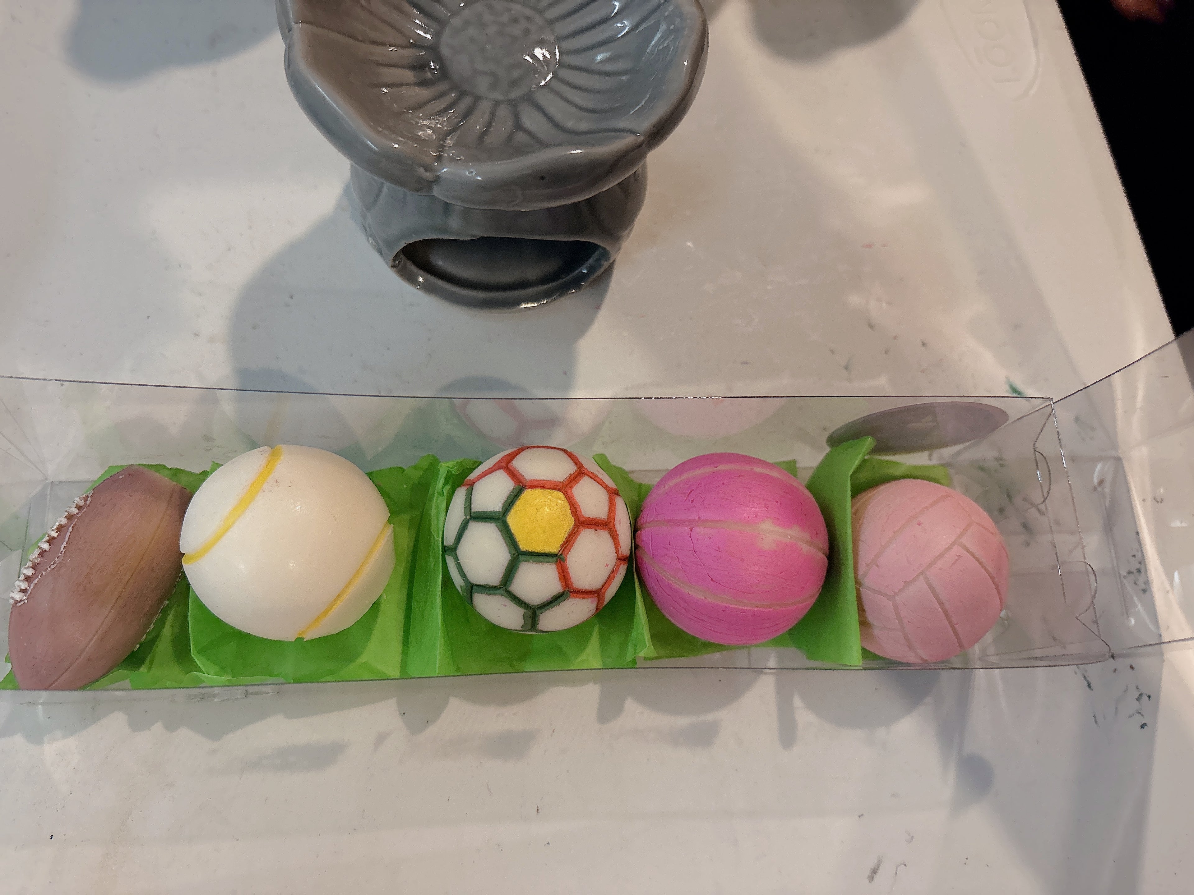 Set de Velitas Derretibles Deportivas – Caja de 5