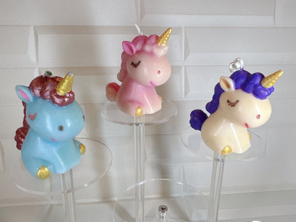 Velita Artesanal Unicornio Bebé