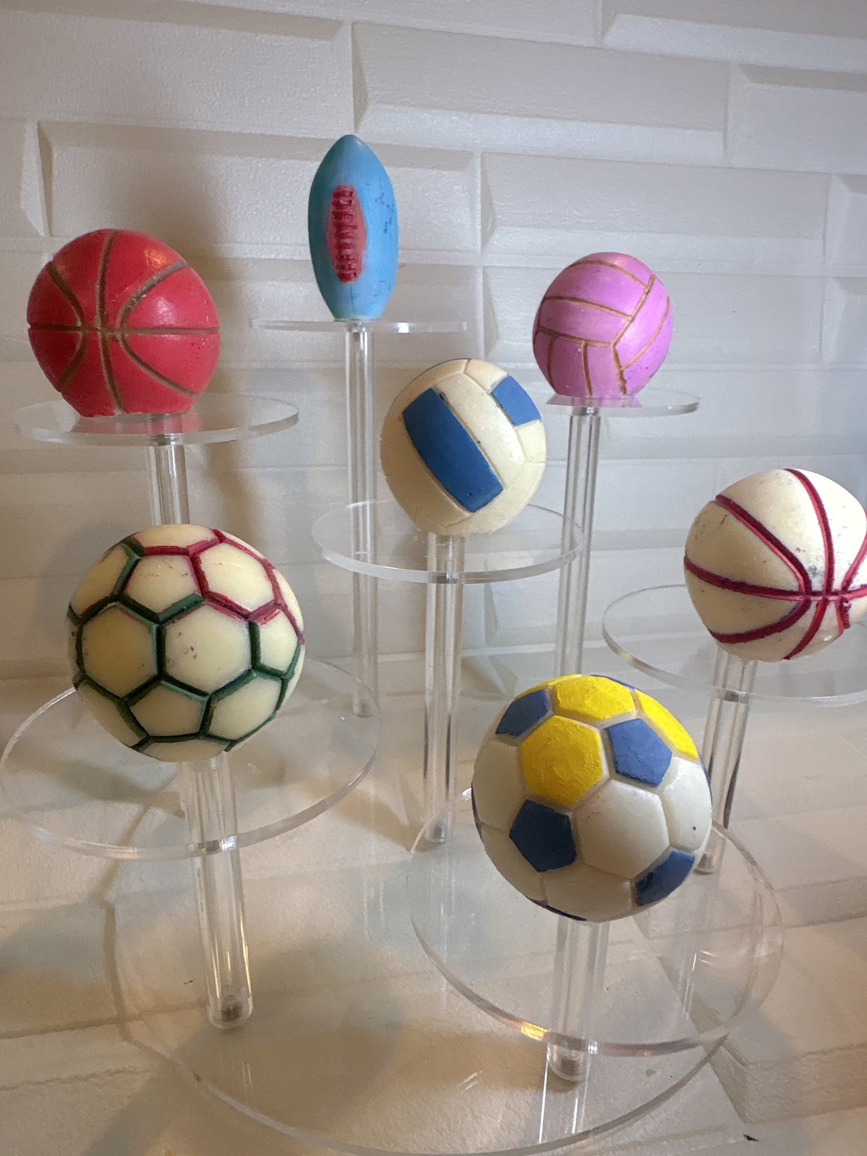 Set de Velitas Derretibles Deportivas – Caja de 5