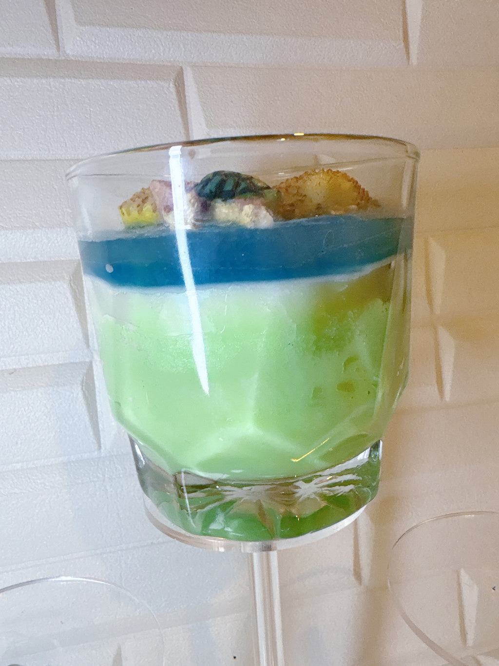 Velitas en Vasito de Cristal — Cera de Soya y Gel