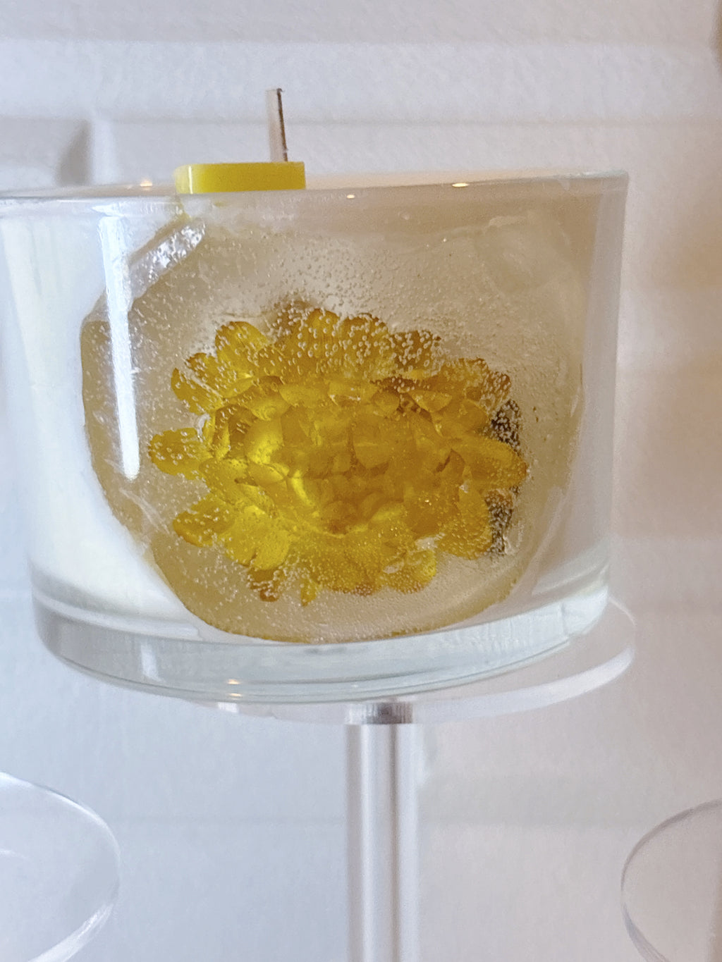 Velitas en Vasito de Cristal — Cera de Soya y Gel
