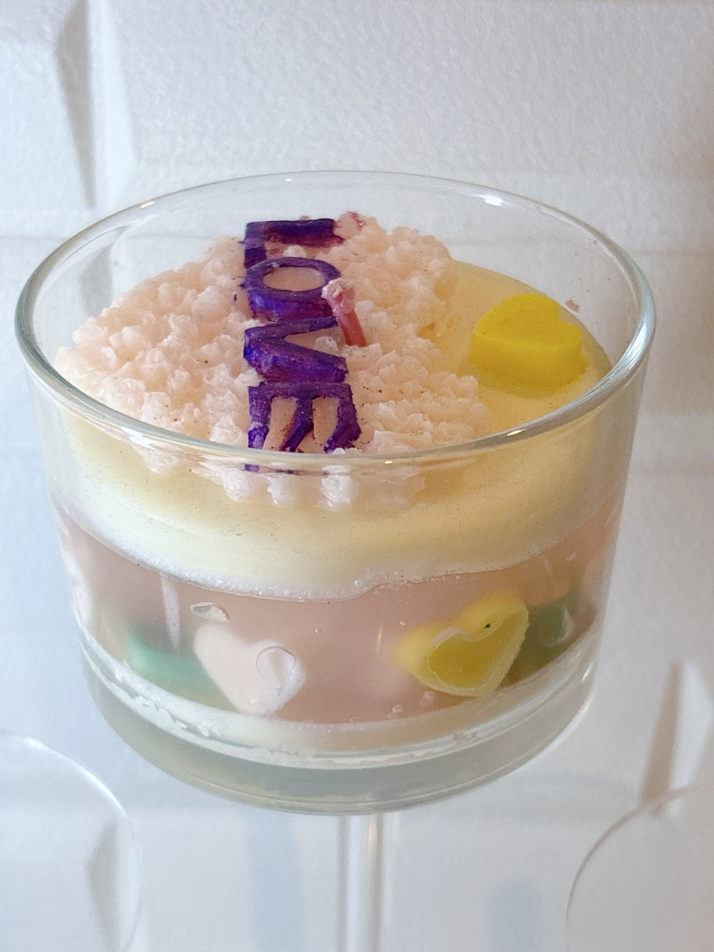 Velitas en Vasito de Cristal — Cera de Soya y Gel