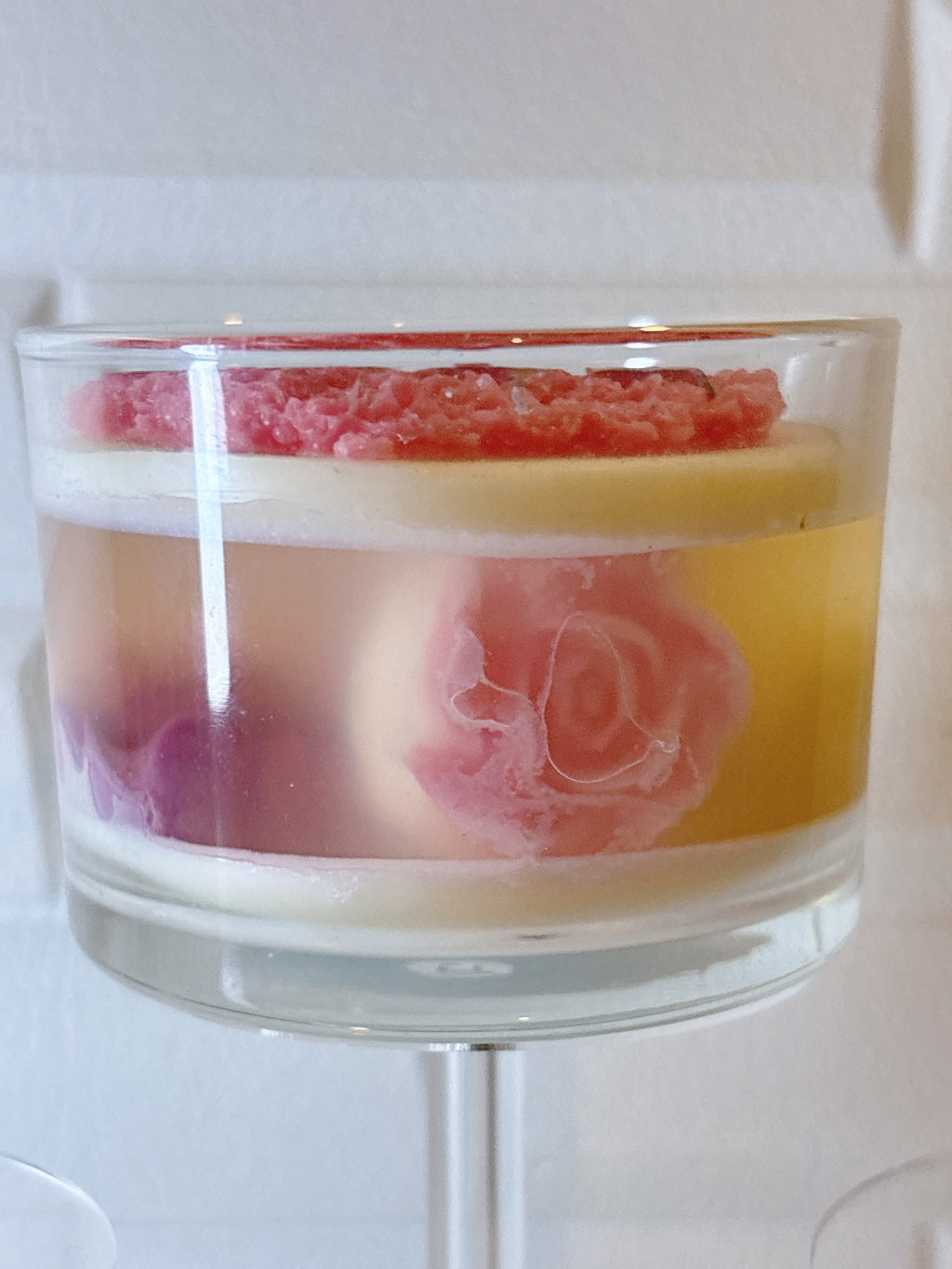 Velitas en Vasito de Cristal — Cera de Soya y Gel