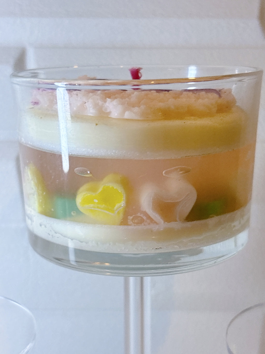 Velitas en Vasito de Cristal — Cera de Soya y Gel