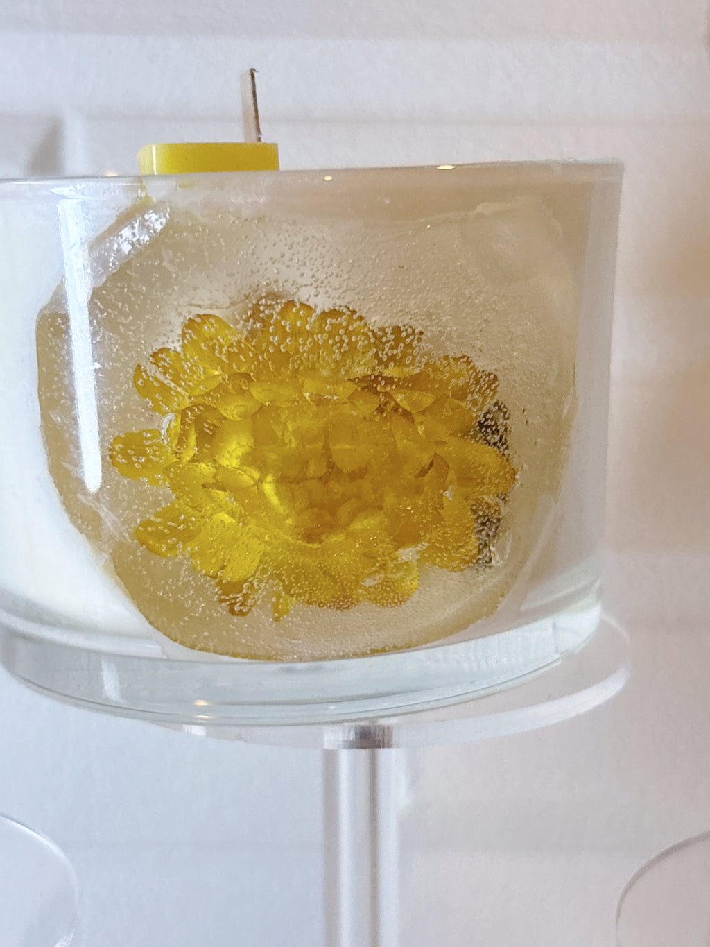 Velitas en Vasito de Cristal — Cera de Soya y Gel