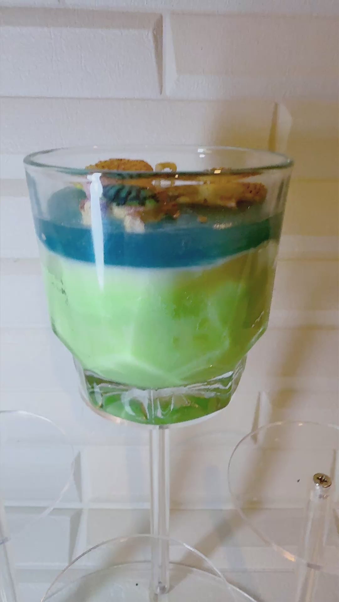 Velitas en Vasito de Cristal — Cera de Soya y Gel