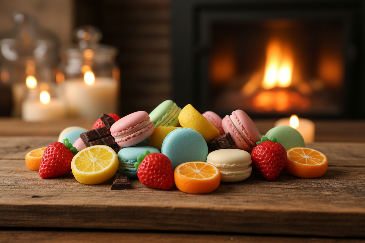 Derretibles Postres y frutas 250g